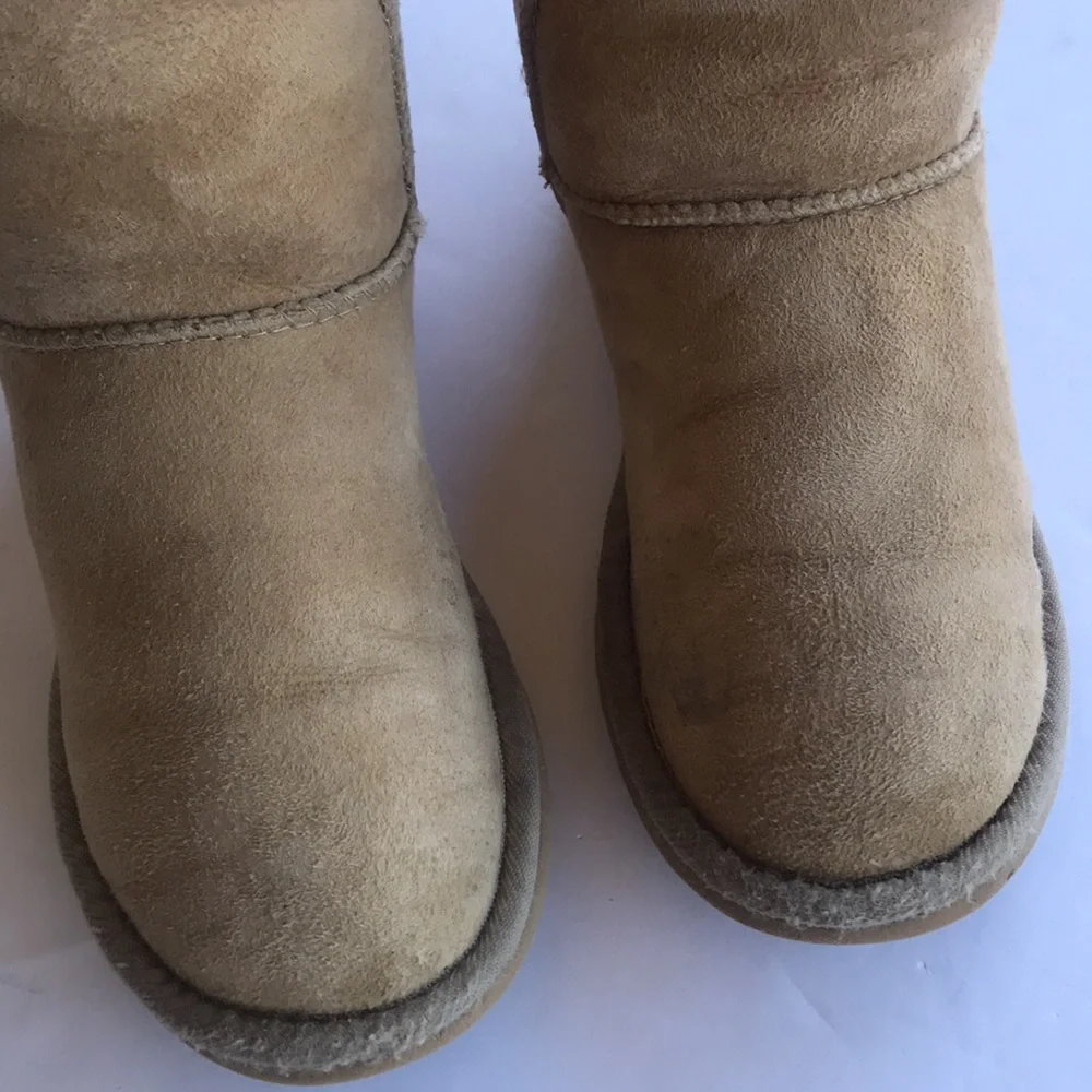 UGG Classic Tall Suede Sherpa Rare Vintage Y2k Sand 6 High Warm Boots Knee Cute